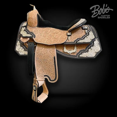 Silver Show Saddle